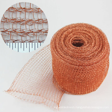 Distillation column knitted filter mesh red copper knitted metal wire mesh